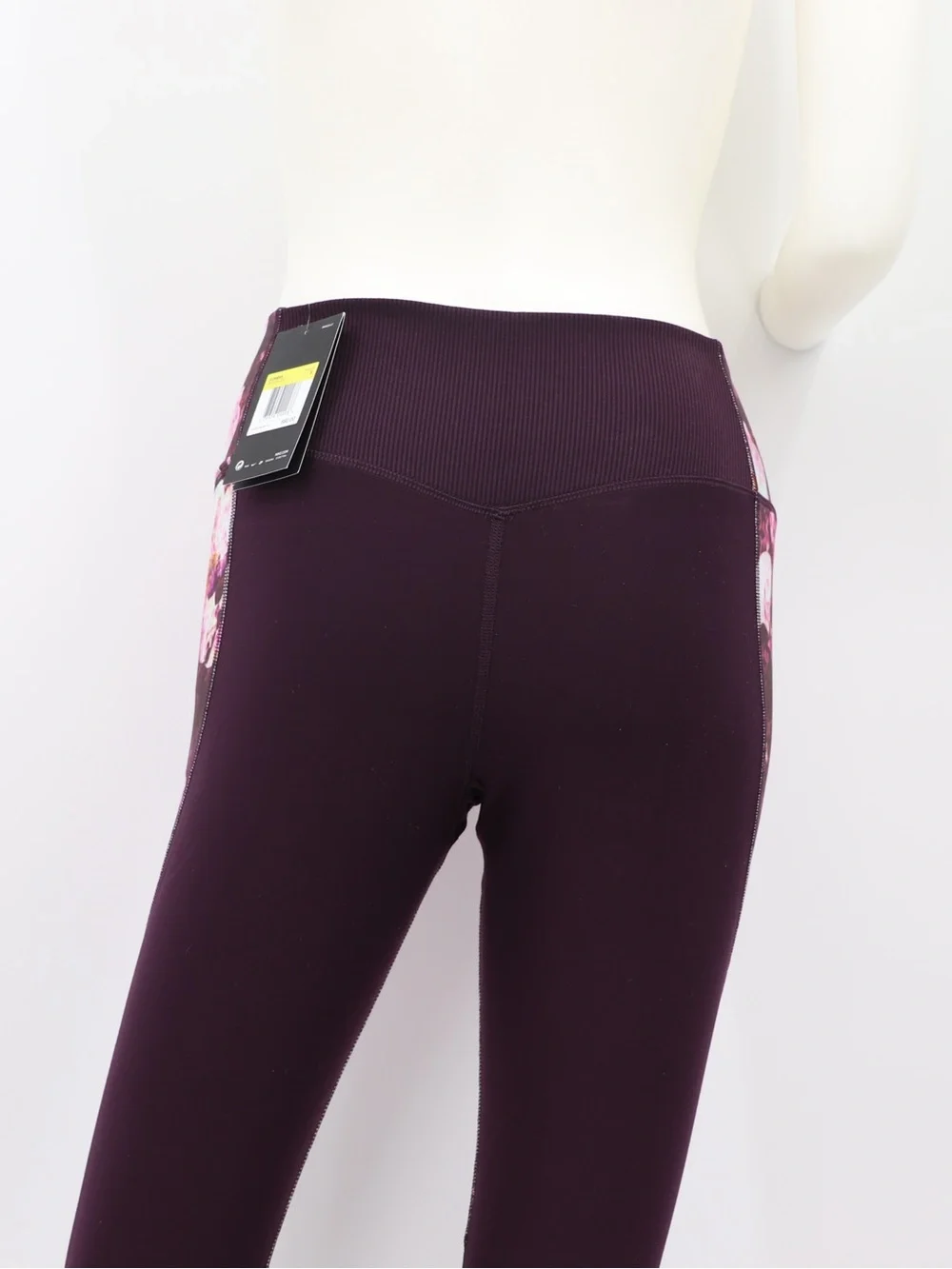 New Nike Power Legend Women’s Small DRI-FIT Training Leggings Active Floral Mesh